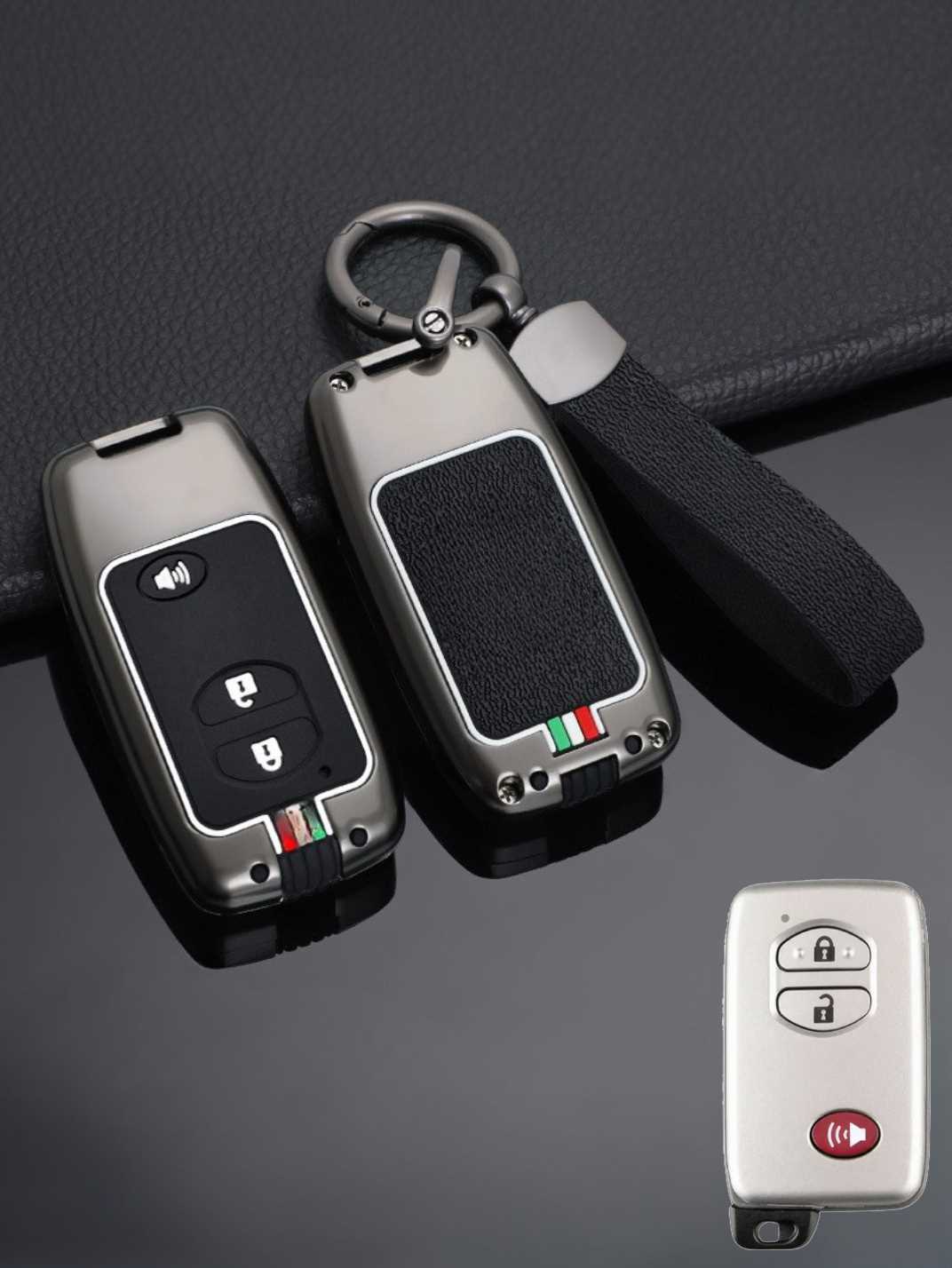 Premium Alloy Toyota Key Fob Cover