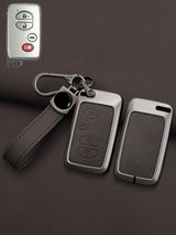 Toyota Key Genuine Leather & Metal Frame