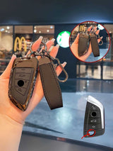 Premium Genuine Leather BMW Key Cover