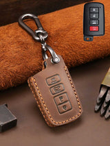 Premium Genuine Leather Toyota Key Cover