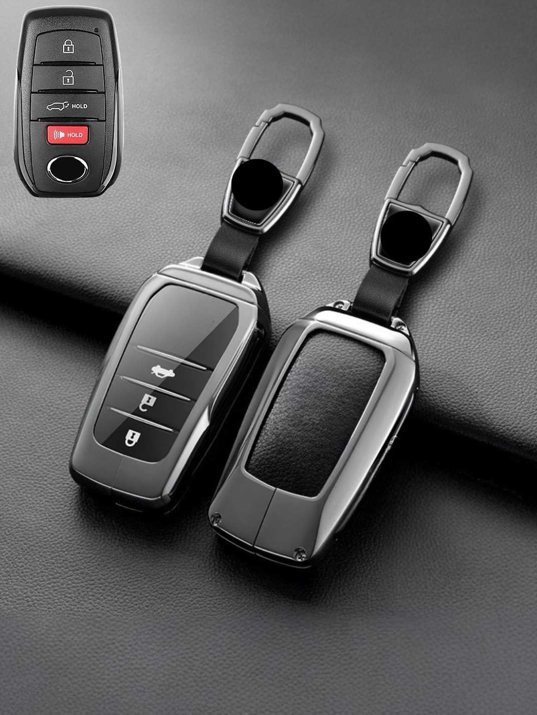 Premium Visible-Button Toyota Key Shell