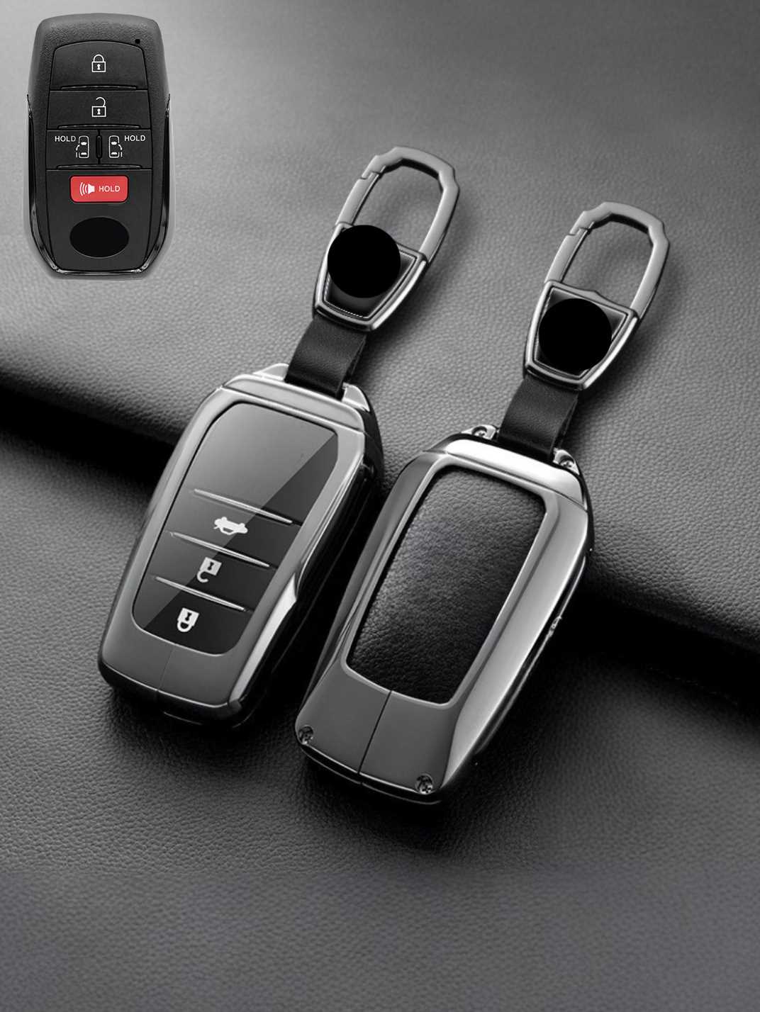 Premium Visible-Button Toyota Key Shell