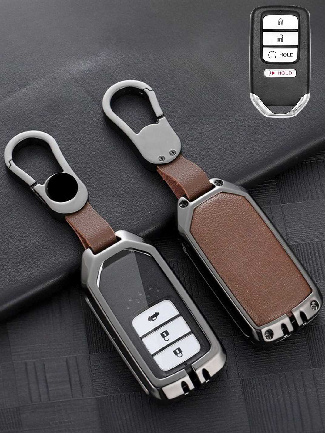 Premium Visible-Button Honda Key Shell