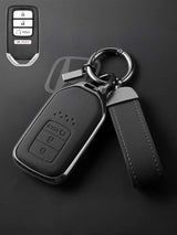 Premium Genuine Leather Honda Key Cover