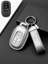 Premium Genuine Leather Honda Key Cover