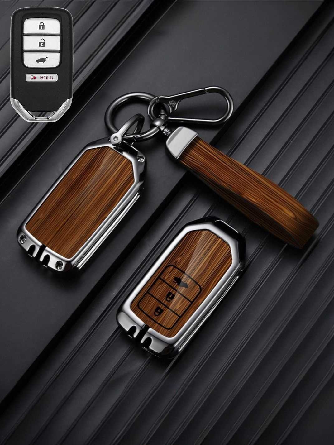 Heavy-Duty Zinc Alloy Honda Key Fob Cover