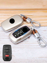 Premium Visible-Button Toyota Key Shell