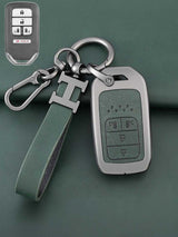 Premium Genuine Leather Honda Key Cover