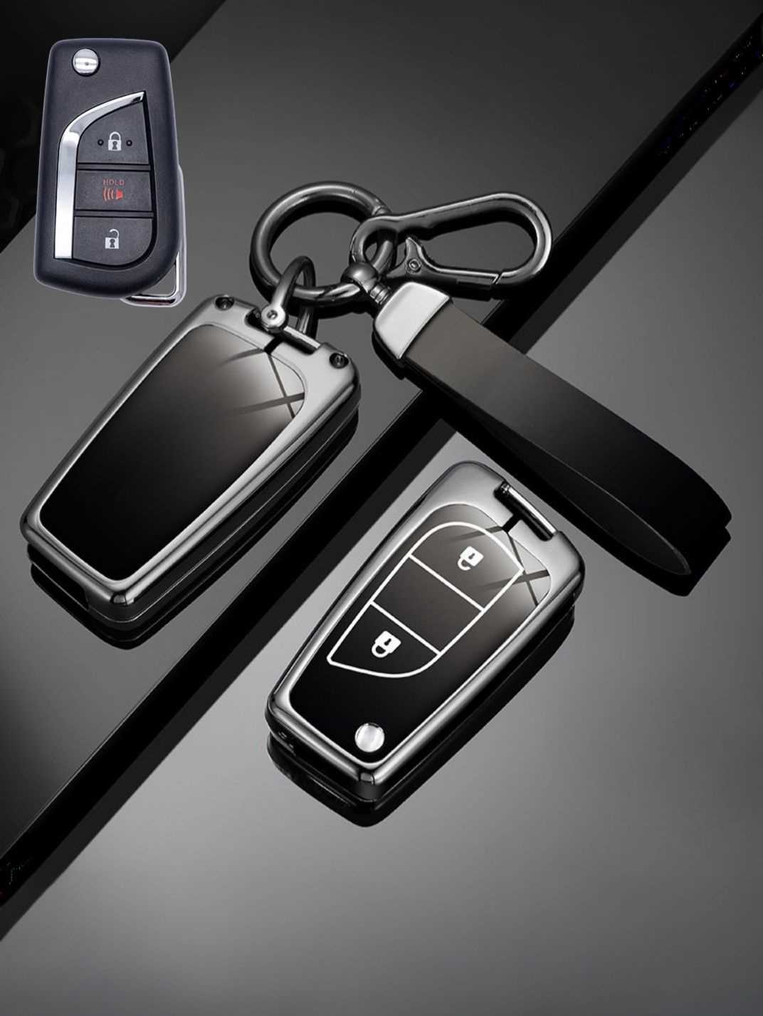 Heavy-Duty Zinc Alloy Toyota Key Fob Cover
