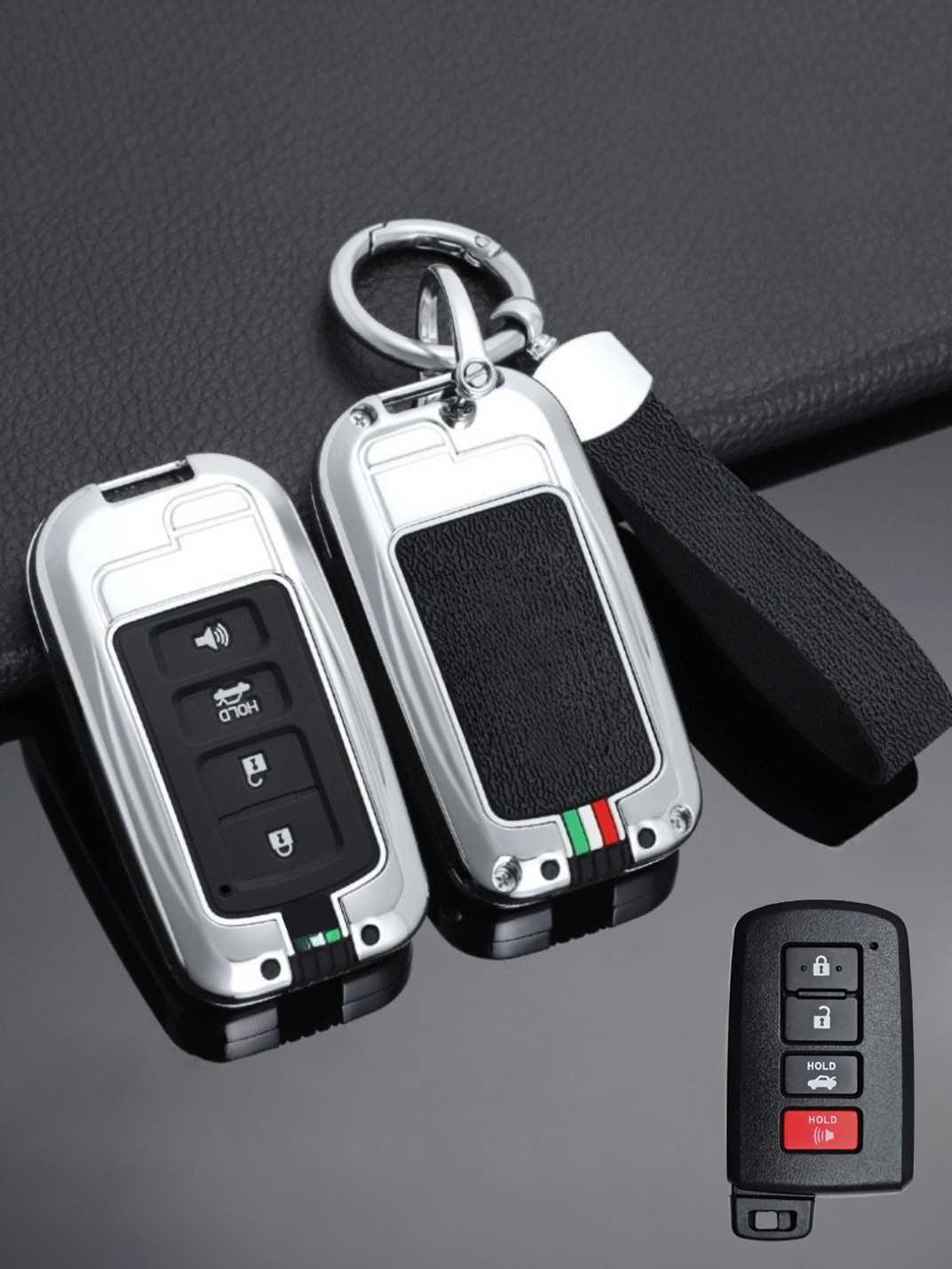 Premium Alloy Toyota Key Fob Cover
