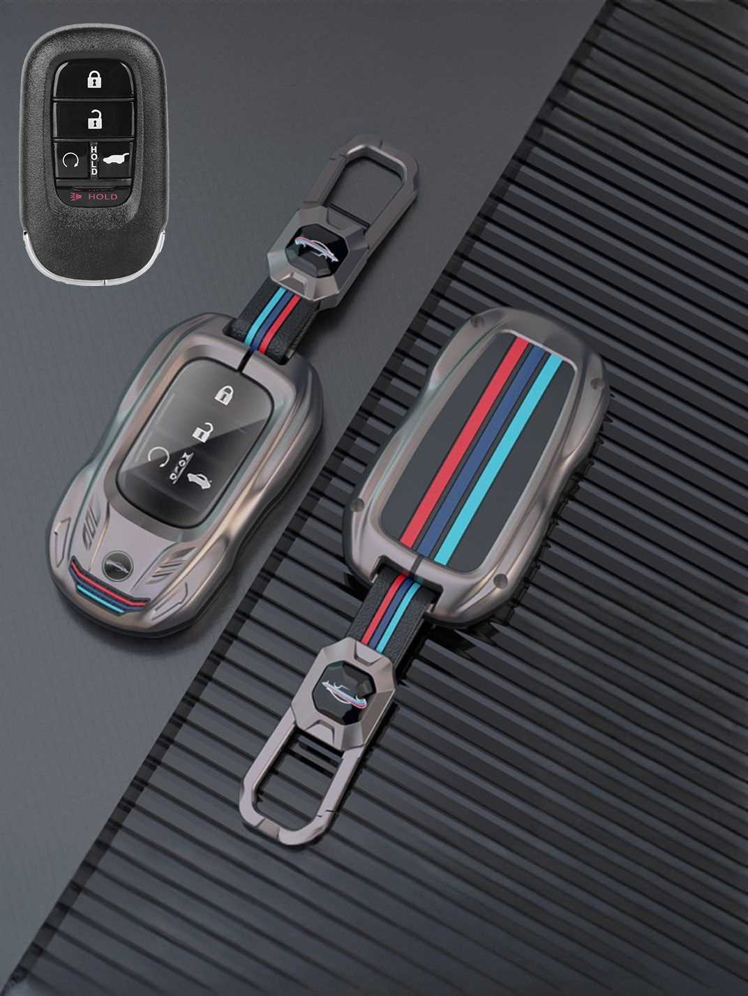 Visible Button Honda Key Protector Shell