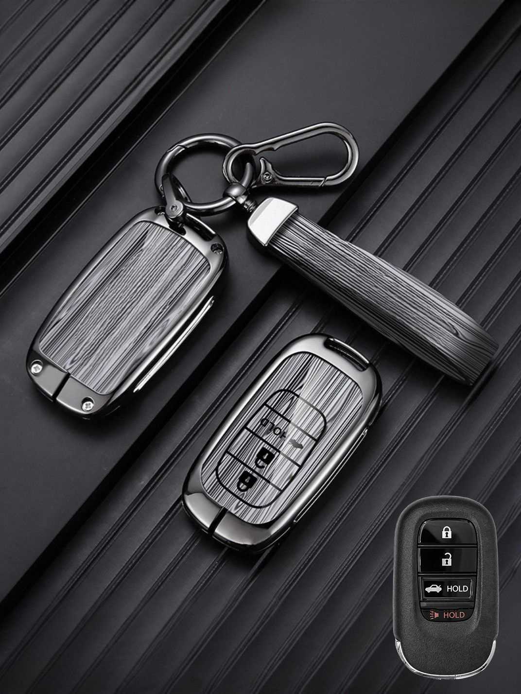 Heavy-Duty Zinc Alloy Honda Key Fob Cover
