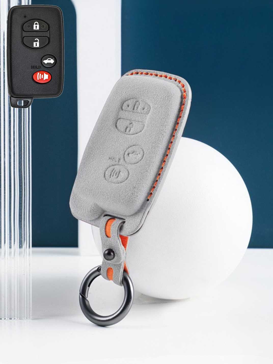Genuine Alcantara Toyota Key Fob Cover