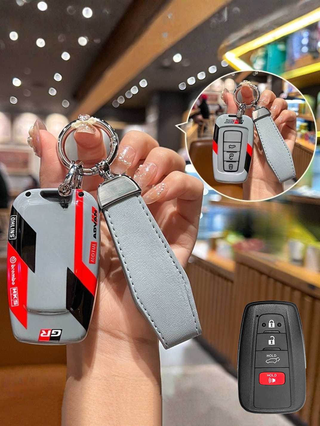 Shockproof Protective Toyota Key Fob Cover