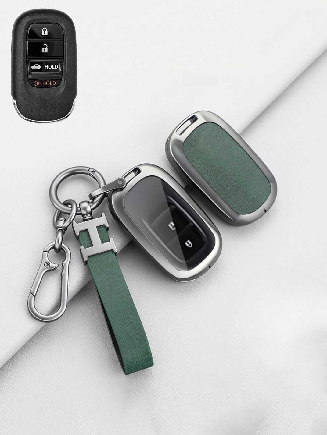 Premium Visible-Button Honda Key Shell