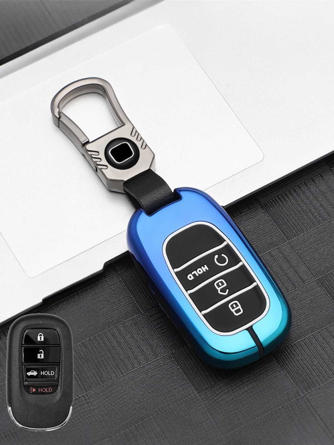 Luxury Colored Alloy Honda Key Fob Case