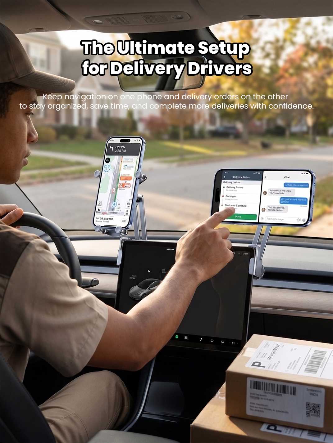 Martoffes™ Dual Device Screen Mount