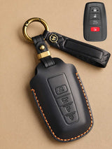 Premium Genuine Leather Toyota Key Cover