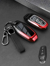 Heavy-Duty Zinc Alloy Audi Key Fob Cover