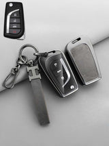 Premium Visible-Button Toyota Key Shell