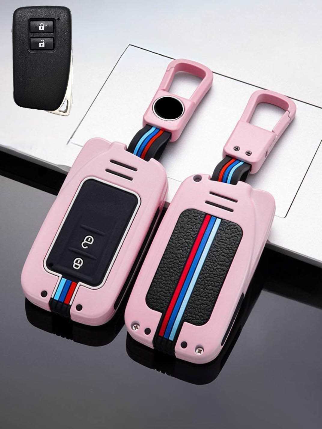 Luxury Colored Alloy Lexus Key Fob Case