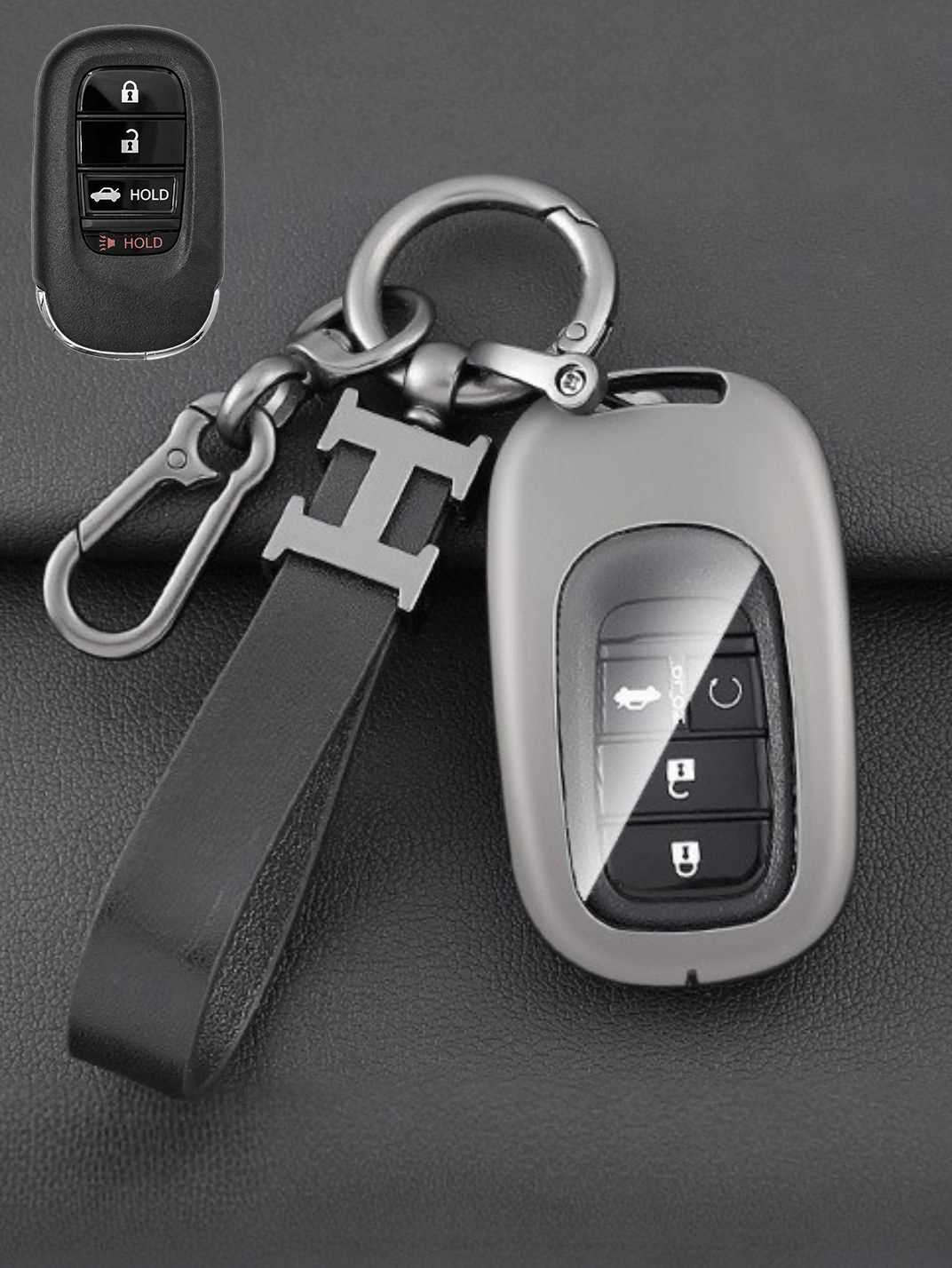 Premium Visible-Button Honda Key Shell