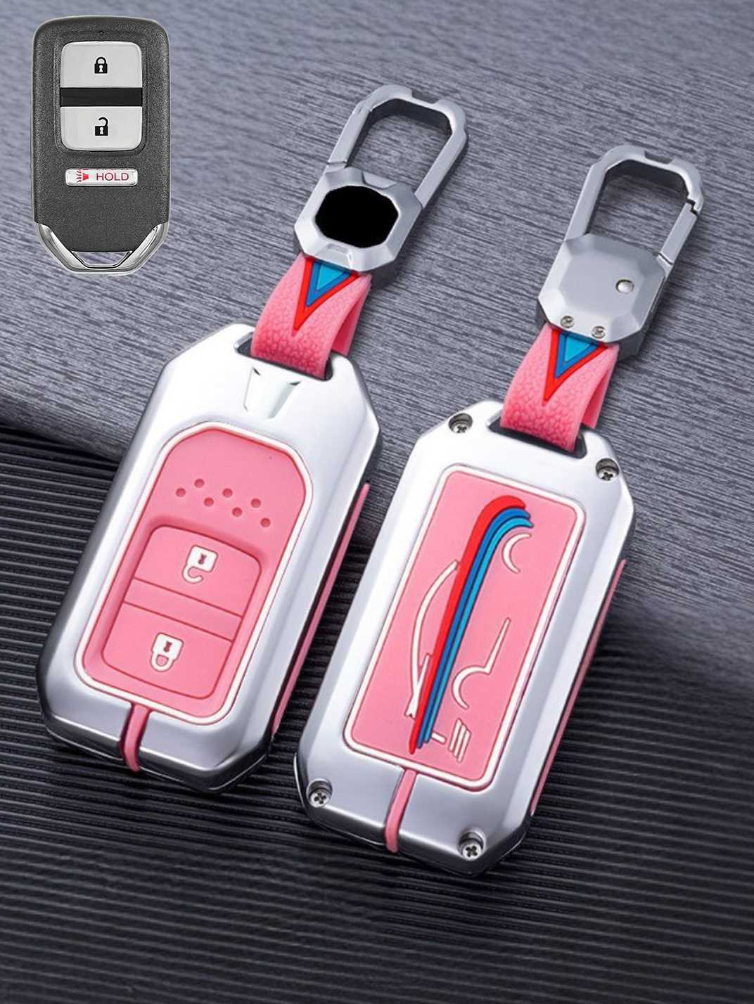 Luxury Colored Alloy Honda Key Fob Case