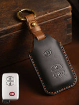 Premium Genuine Leather Toyota Key Cover