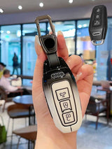 Heavy-Duty Zinc Alloy Audi Key Fob Cover
