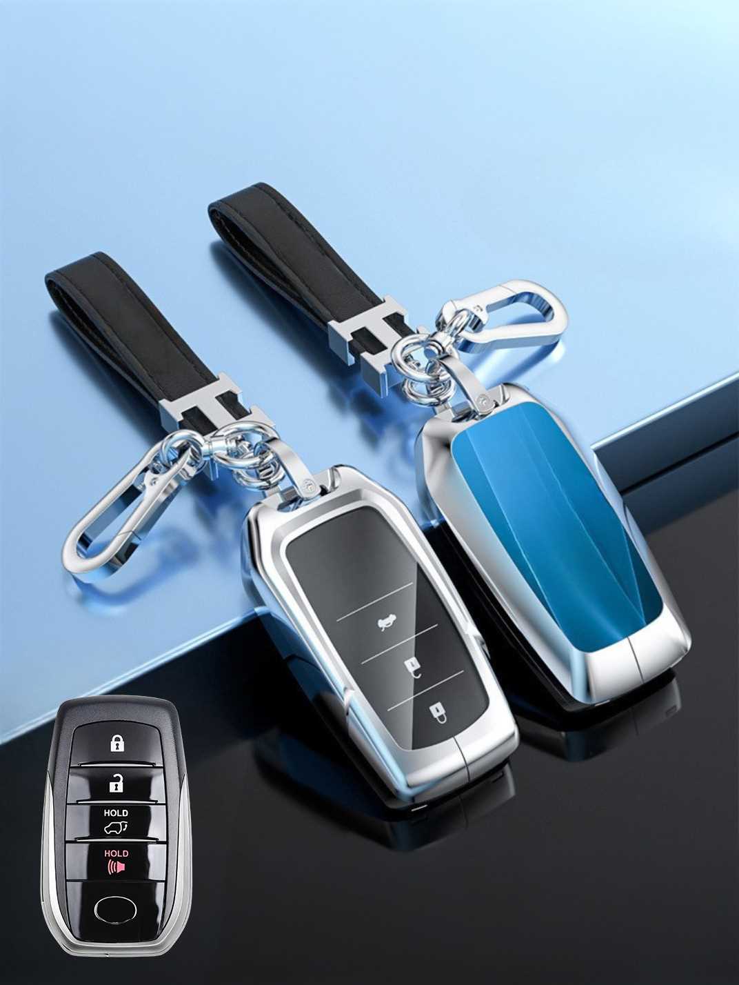Visible Button Toyota Key Protector Shell
