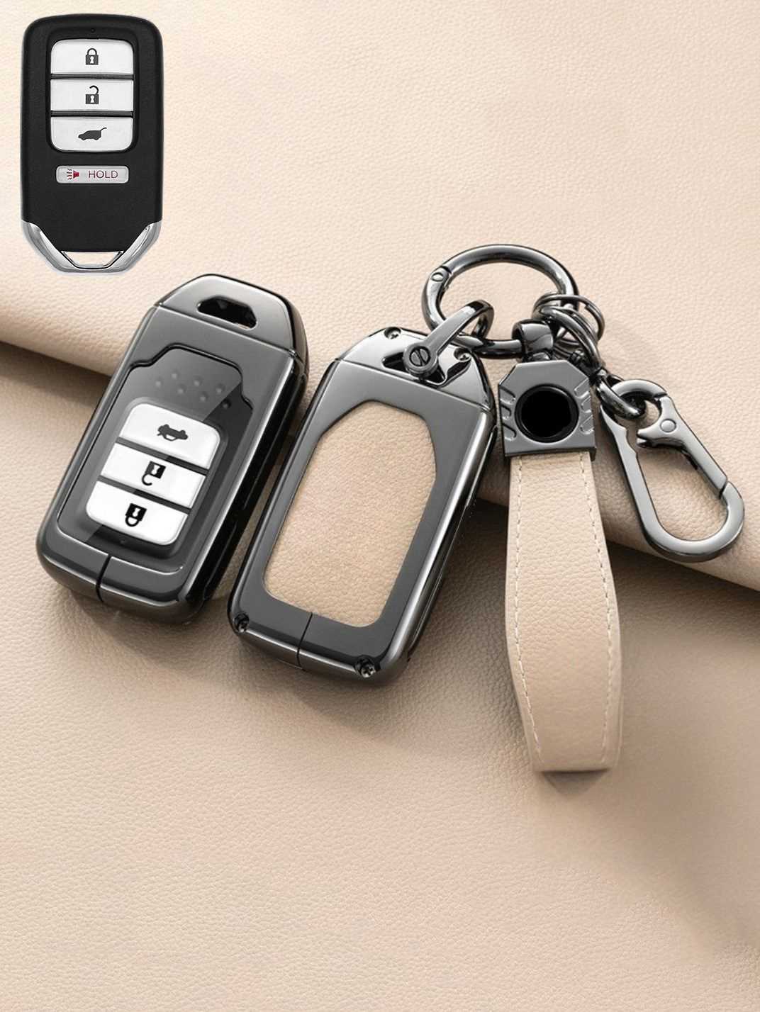 Premium Visible-Button Honda Key Shell