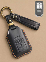 Premium Genuine Leather Honda Key Cover