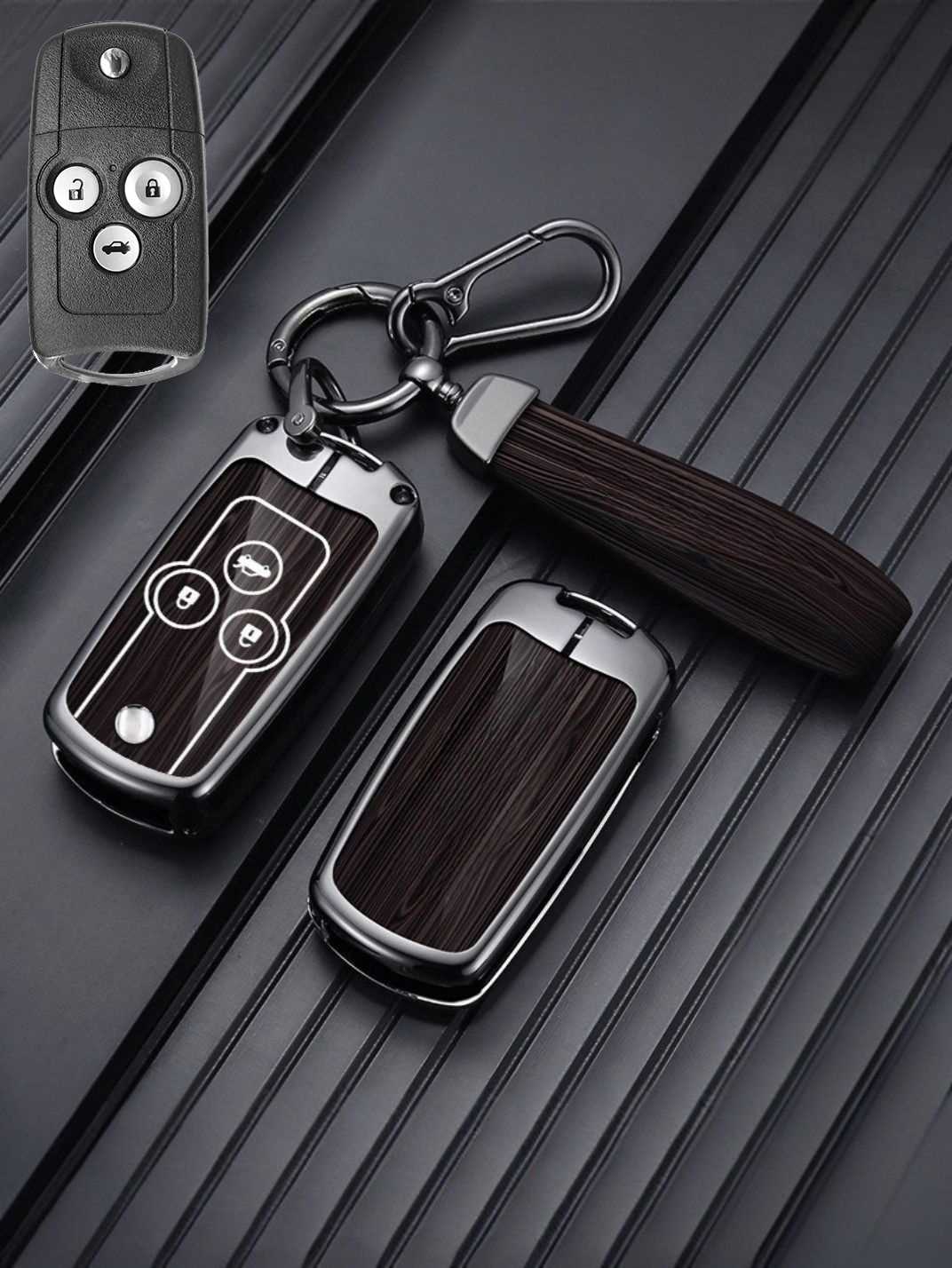 Heavy-Duty Zinc Alloy Honda Key Fob Cover