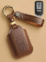 Premium Genuine Leather Honda Key Cover