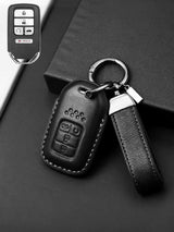 Premium Genuine Leather Honda Key Cover
