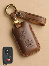 Premium Genuine Leather Toyota Key Cover