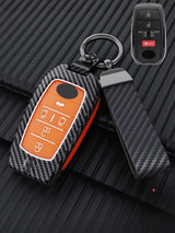Luxury Colored Alloy Toyota Key Fob Case