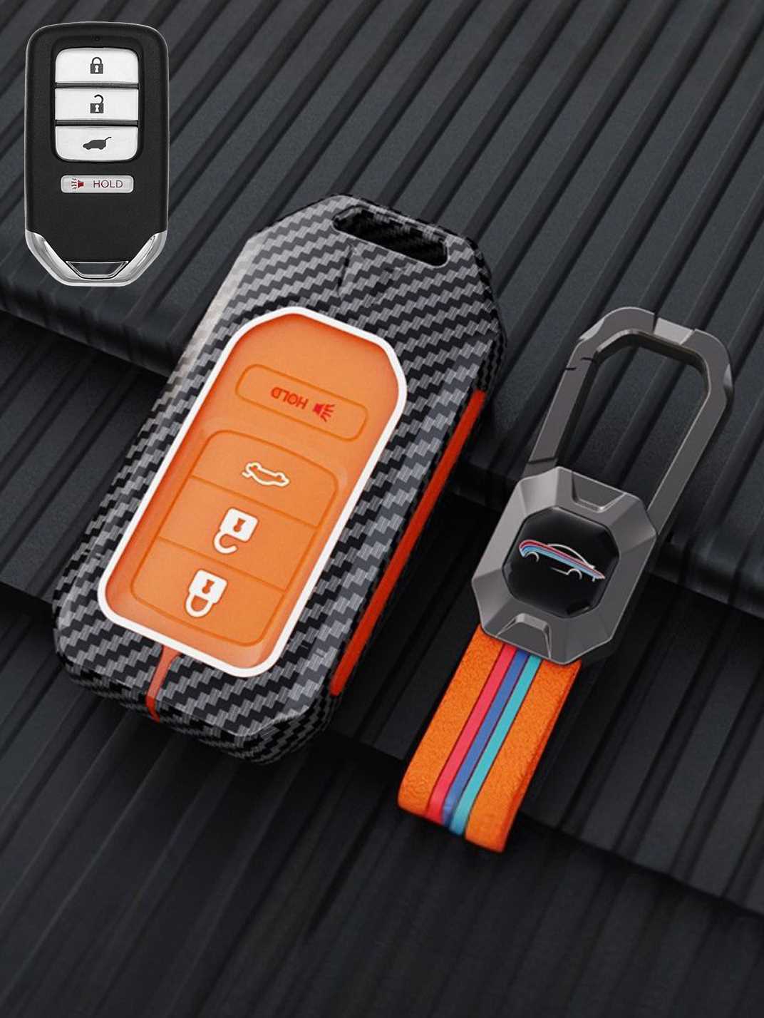 Luxury Colored Alloy Honda Key Fob Case