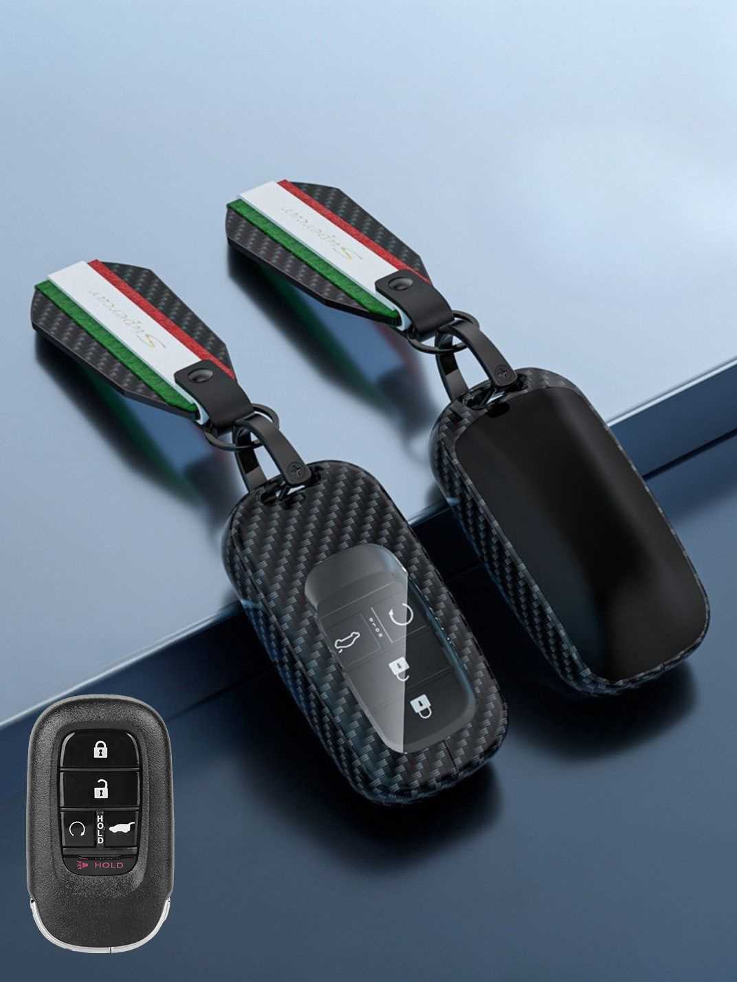 Visible Button Honda Key Protector Shell