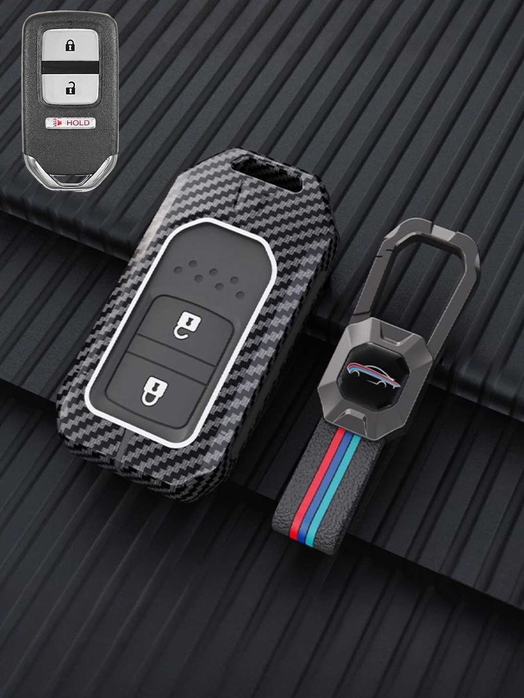 Luxury Colored Alloy Honda Key Fob Case