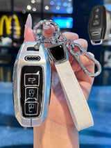 Heavy-Duty Zinc Alloy Audi Key Fob Cover
