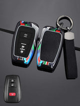 Luxury Colored Alloy Toyota Key Fob Case