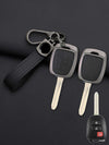 Toyota Key Genuine Leather & Metal Frame