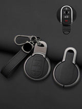 MINI Key Genuine Leather & Metal Frame