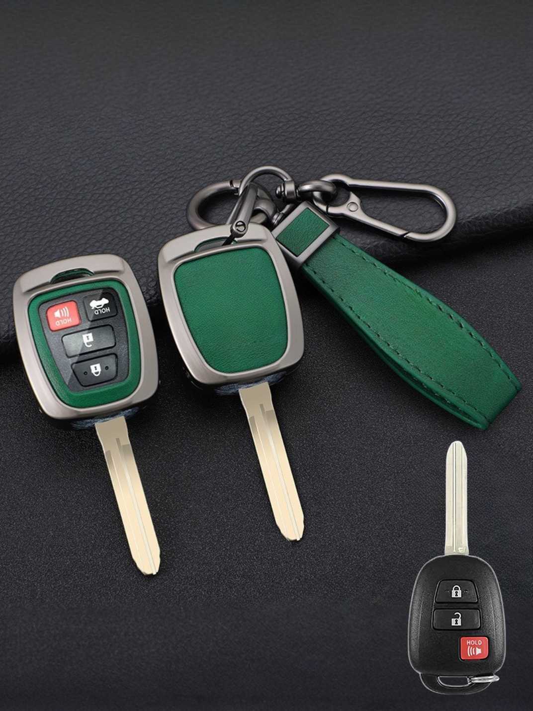 Premium Visible-Button Toyota Key Shell