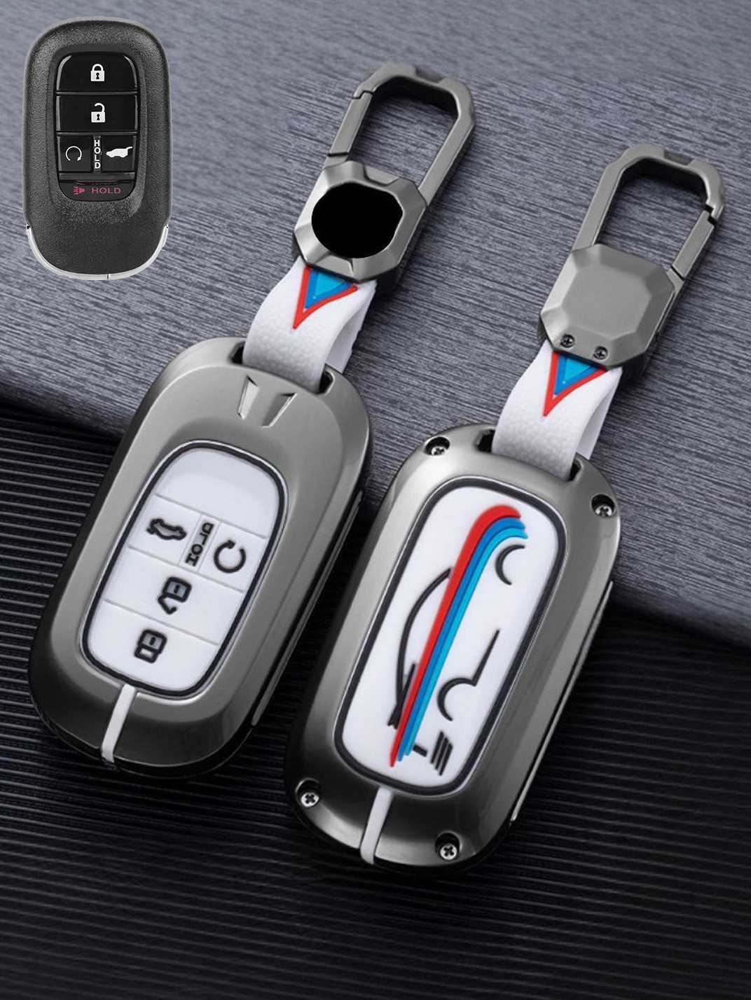 Luxury Colored Alloy Honda Key Fob Case