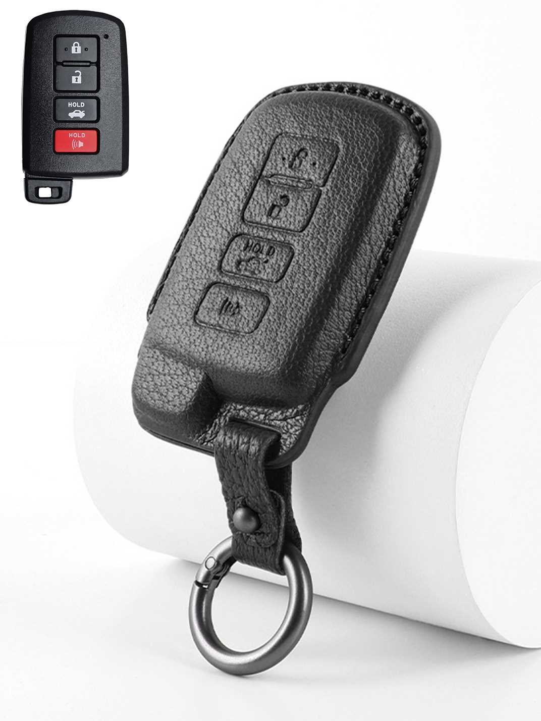 Premium Genuine Leather Toyota Key Cover