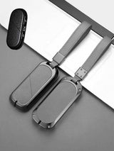 Vintage Leather & Metal Alloy MINI Key Cover
