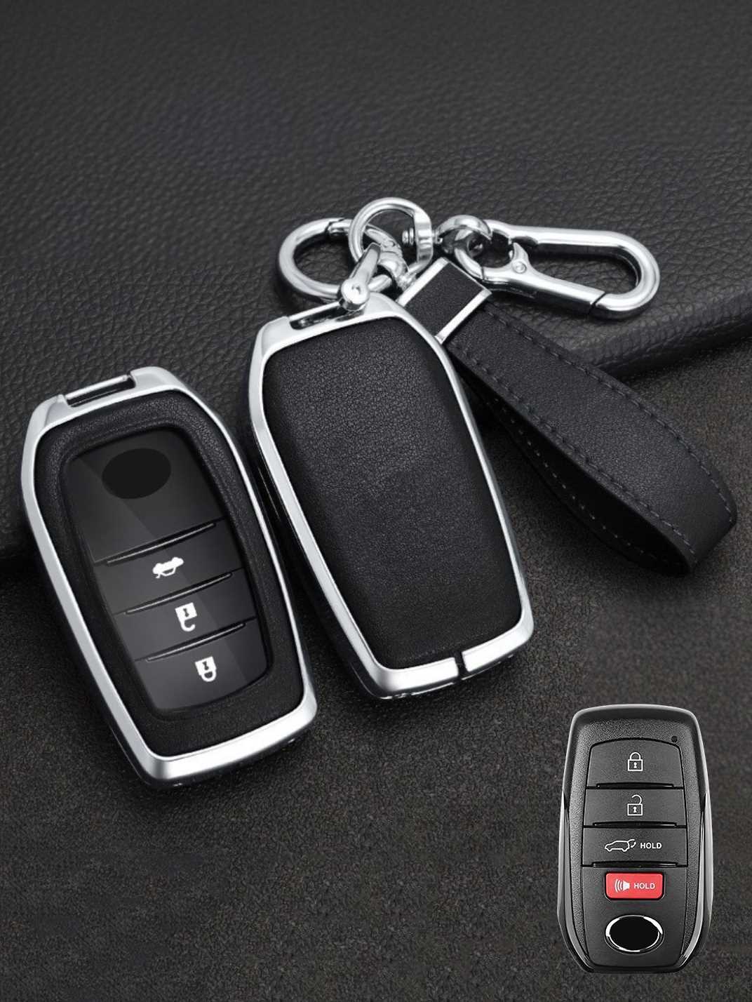 Premium Visible-Button Toyota Key Shell