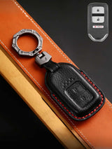Premium Genuine Leather Honda Key Cover